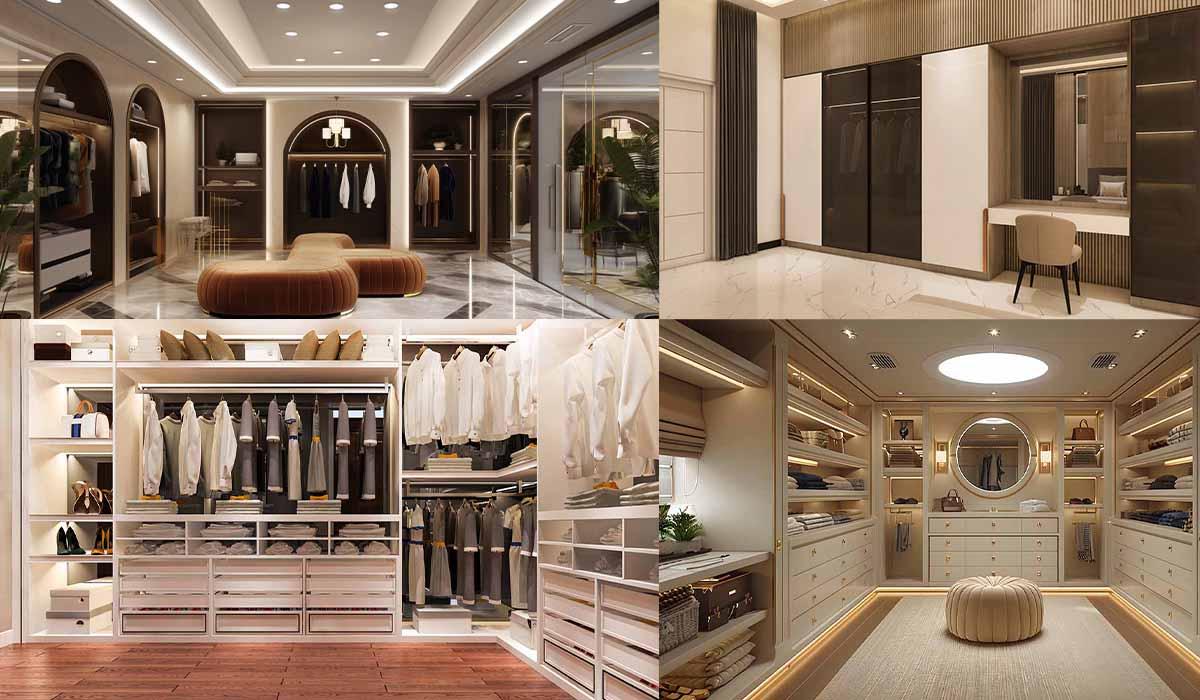 Luxury Walk-In Wardrobe Design Ideas