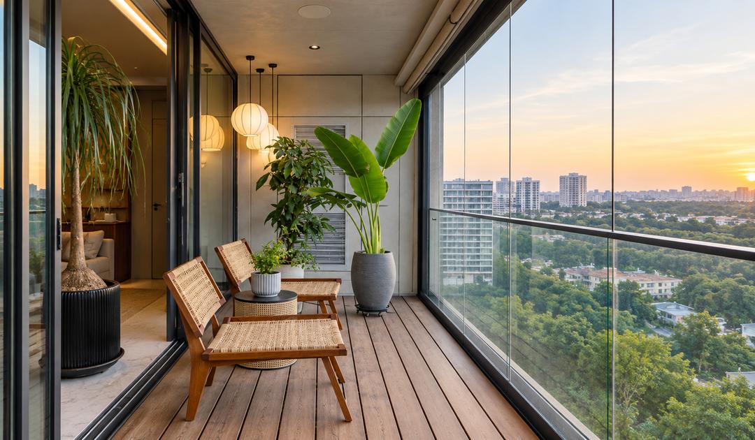 Balcony Chair & Table 