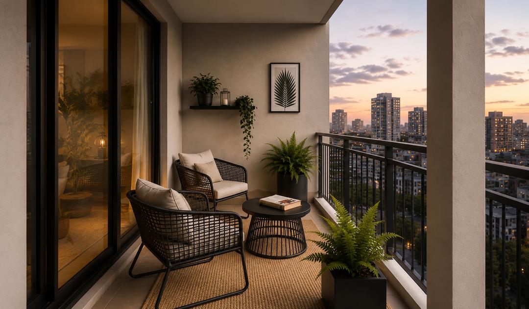 Balcony Chair & Table 