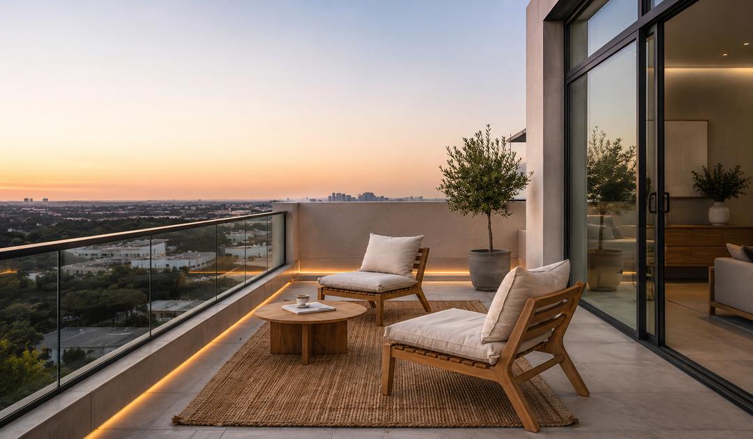 Balcony Chair & Table 