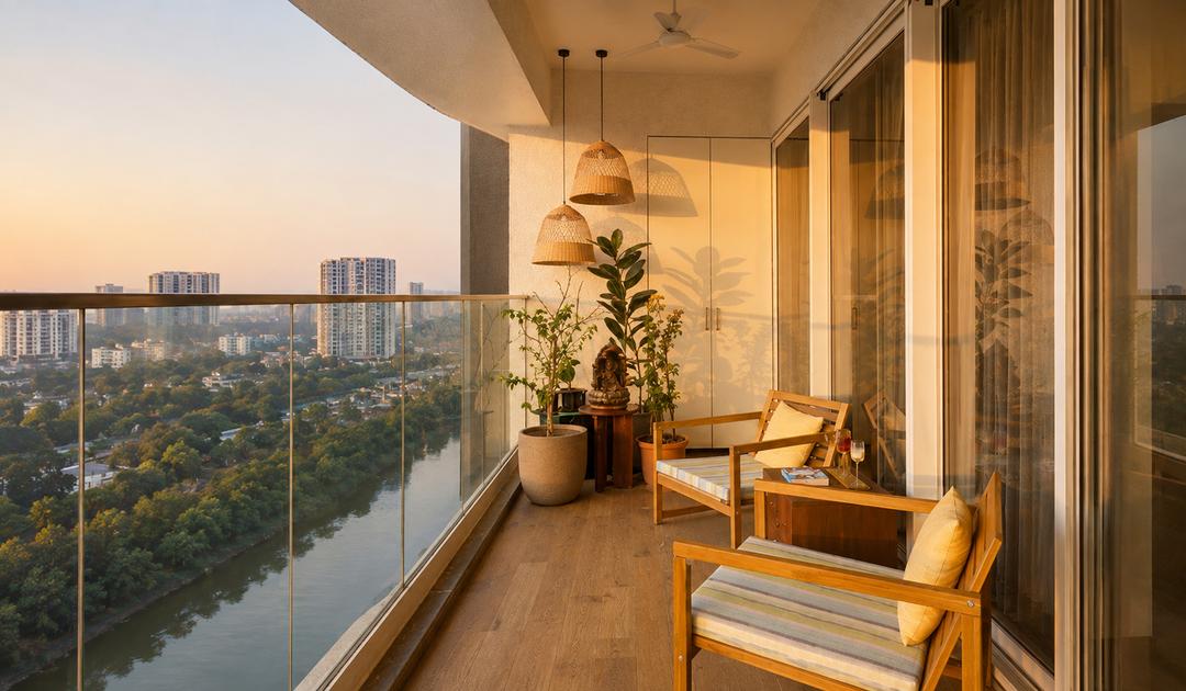 Balcony Chair & Table 