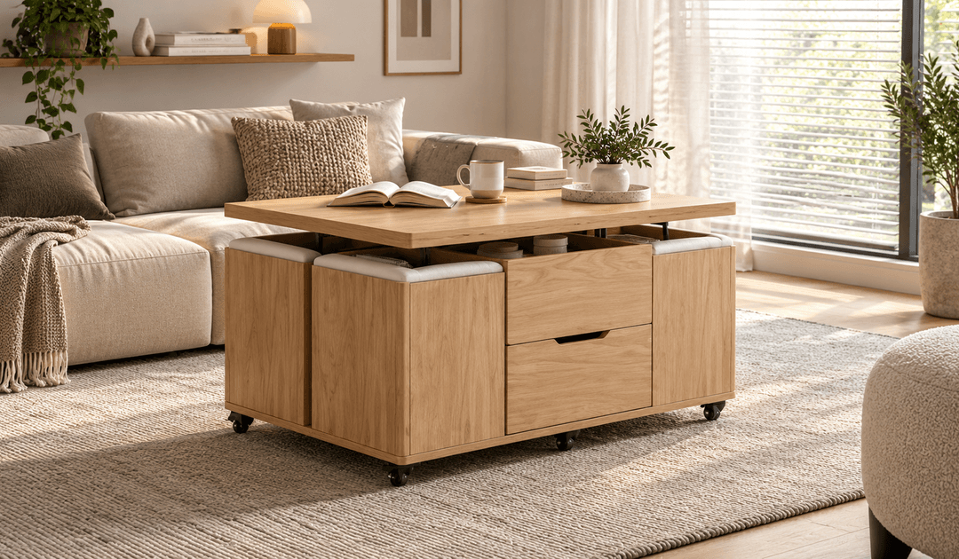 Expandable Coffee Table