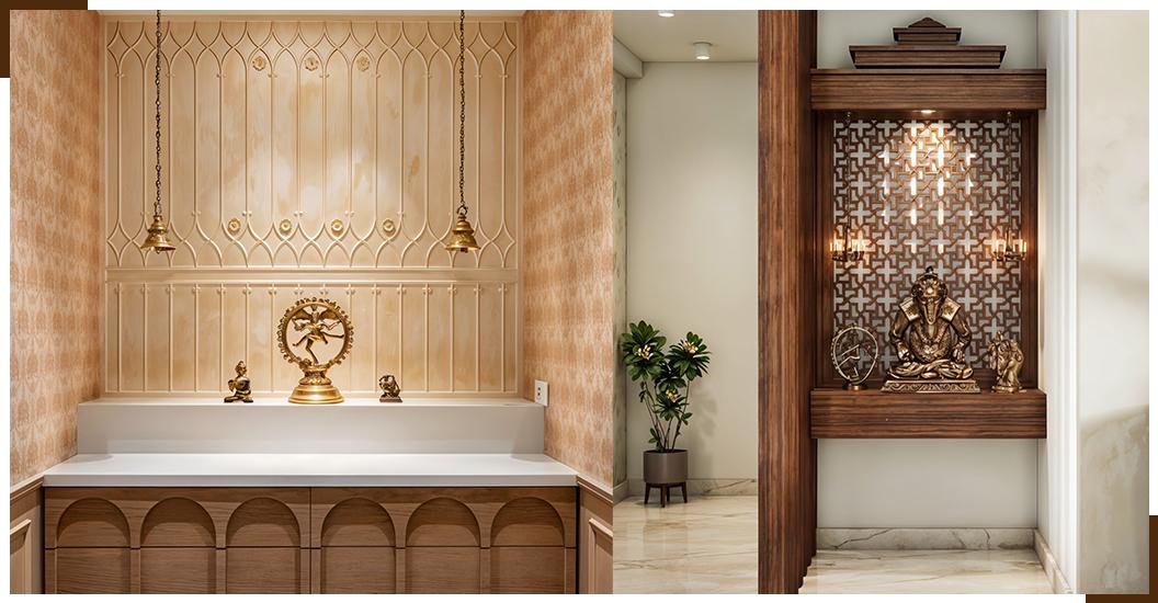 Top 15 Pooja Room Designs to Your Home's Spiritual Ambiance