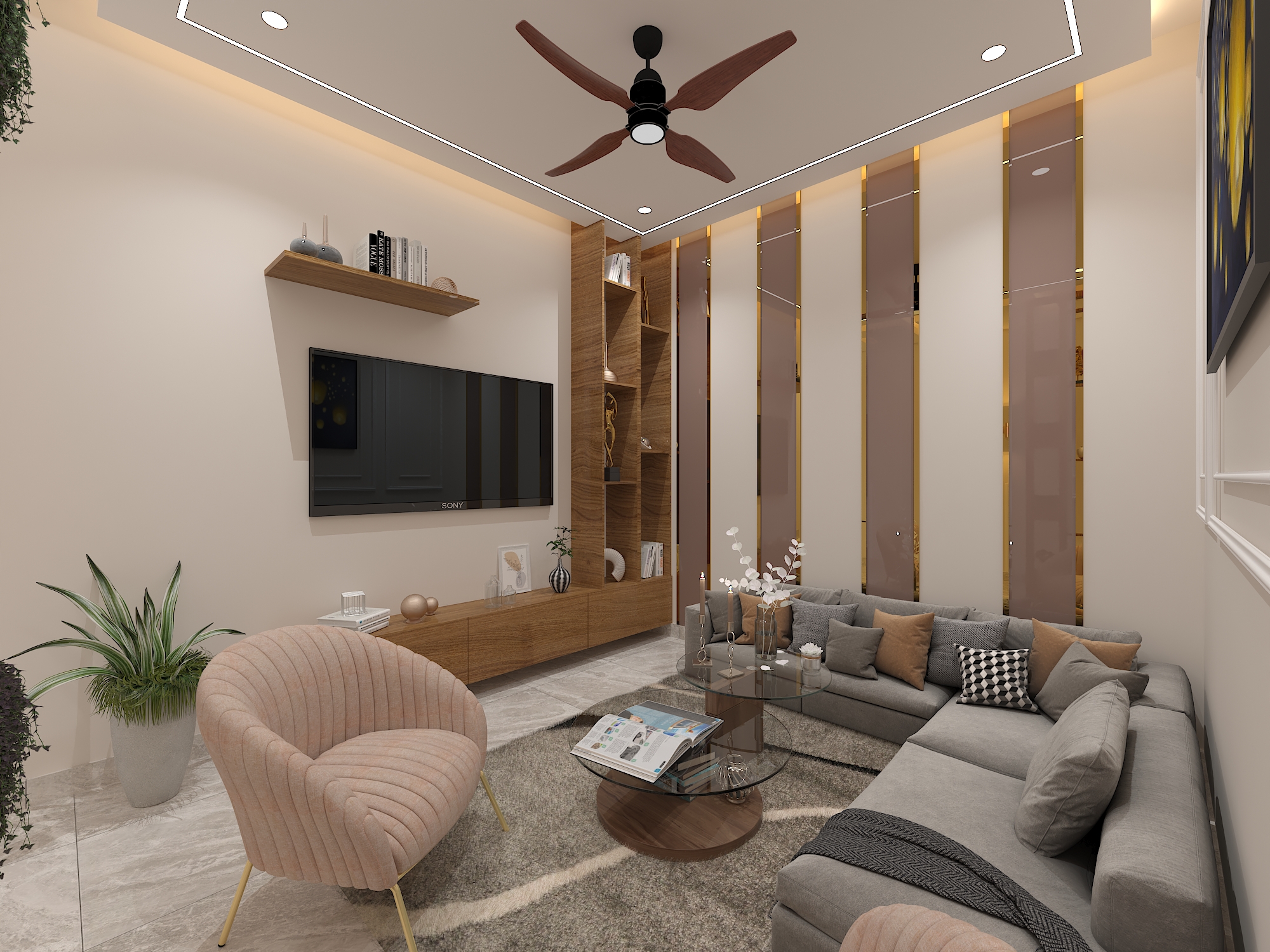 Living Room - High Creation Interior