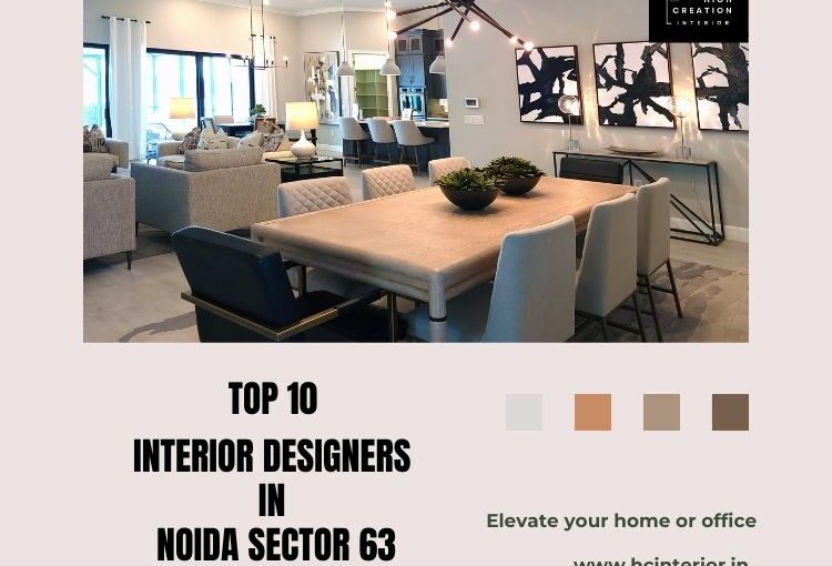 Top 10 Interior Designers In Noida Sector 63