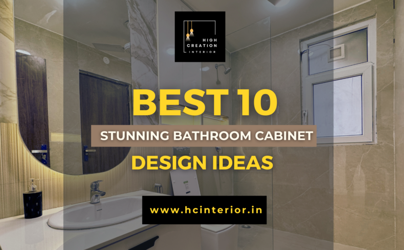 10 Best Stunning Bathroom Cabinet Designs for Small Space