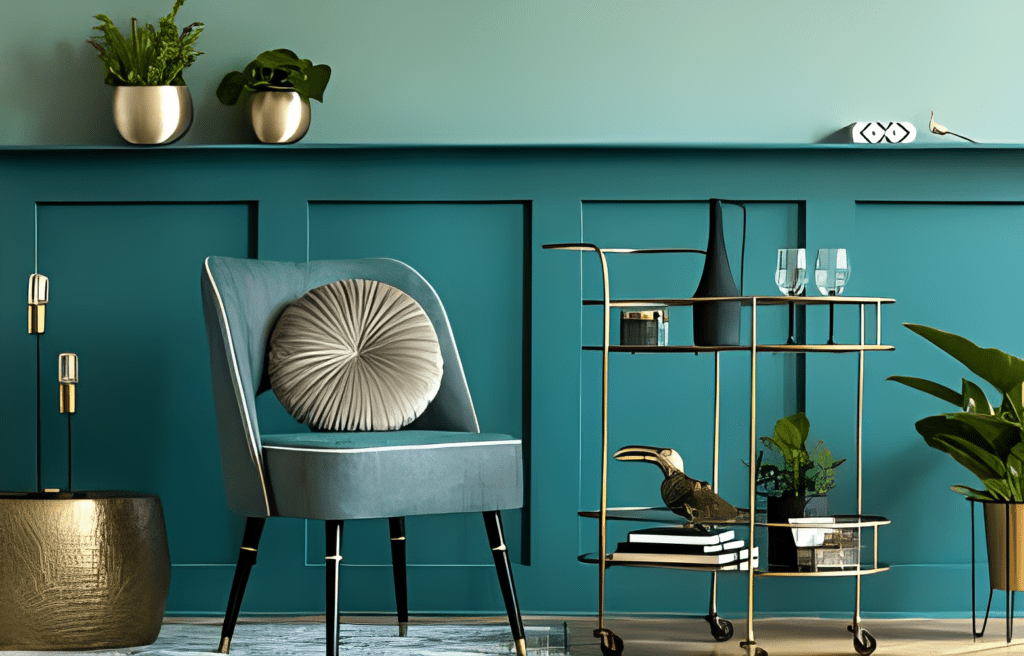 bold color palettes furniture