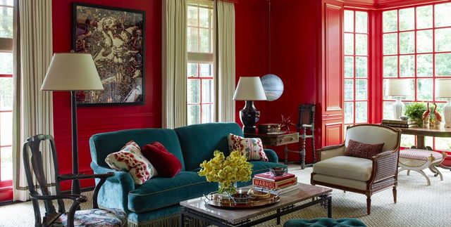 Ruby Red exotic color for interior